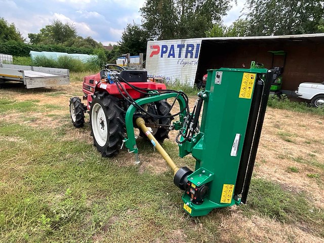 Mitsubishi 4wd compact minitractor inclusief 2025 bels120 kleppelmaaier - afbeelding 13 van  19