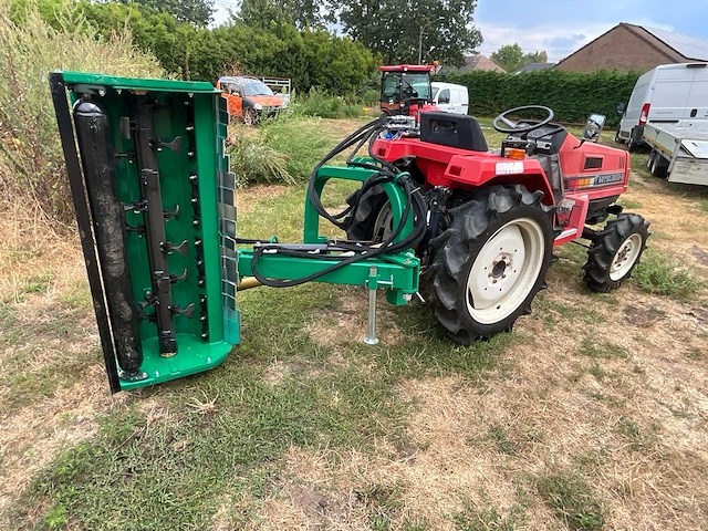 Mitsubishi 4wd compact minitractor inclusief 2025 bels120 kleppelmaaier - afbeelding 15 van  19