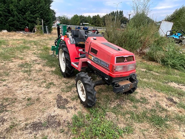 Mitsubishi 4wd compact minitractor inclusief 2025 bels120 kleppelmaaier - afbeelding 16 van  19