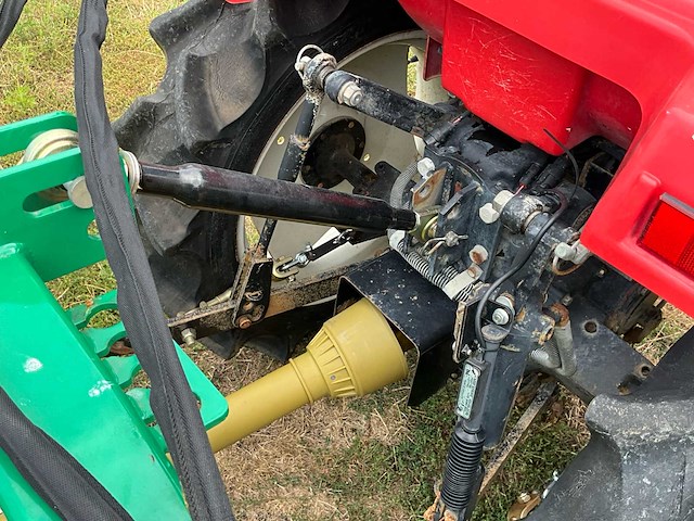 Mitsubishi 4wd compact minitractor inclusief 2025 bels120 kleppelmaaier - afbeelding 7 van  10