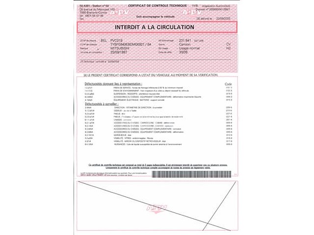 Mitsubishi canter 231,857 km 1997 (vin: tybfe649e6dm00921) - afbeelding 2 van  18