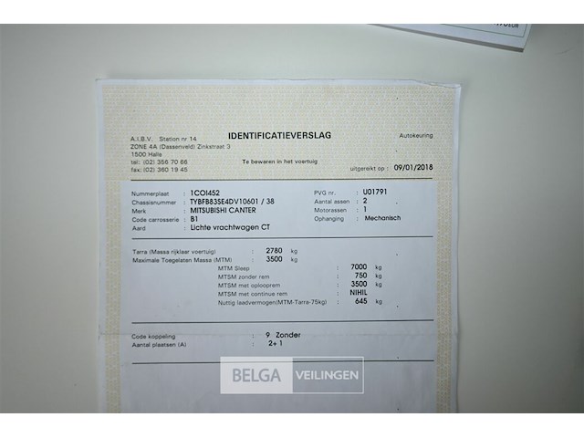 Mitsubishi canter lichte vrachtwagen - afbeelding 9 van  24
