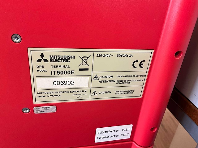 Mitsubishi cp9550dw-s dys sub printer en kiosk - afbeelding 9 van  10