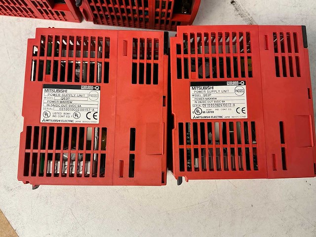 Mitsubishi electric melsec q63p power supply module (6x) - afbeelding 5 van  7