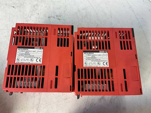 Mitsubishi electric melsec q63p power supply module (6x) - afbeelding 5 van  6