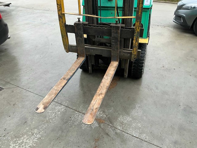 Mitsubishi fb15 vorkheftruck - afbeelding 6 van  9