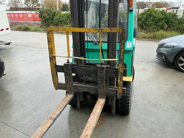 Mitsubishi fb15 vorkheftruck - afbeelding 7 van  9