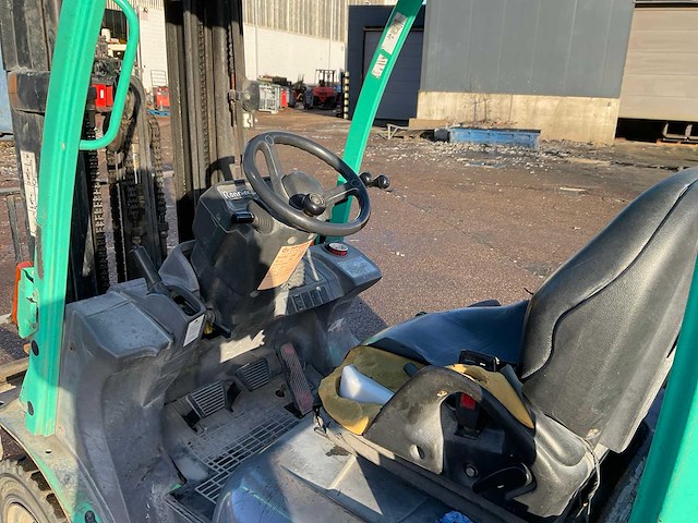 Mitsubishi fg25n vorkheftruck - afbeelding 4 van  16