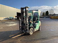 Mitsubishi fg25n vorkheftruck - afbeelding 1 van  16