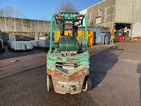 Mitsubishi fg25n vorkheftruck - afbeelding 13 van  16