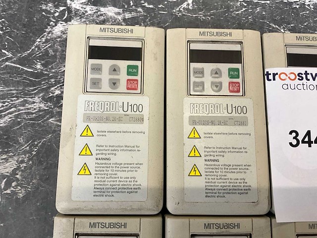 Mitsubishi fr-u120s-no. 2k-ec frequentieregelaar (8x) - afbeelding 6 van  9