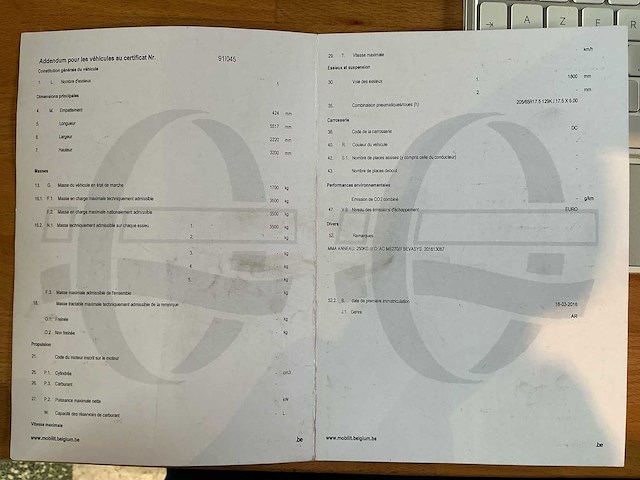 Mitsubishi fuso canter trekker + trailer combinatie - afbeelding 18 van  30