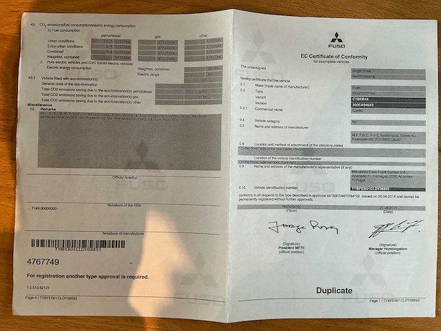 Mitsubishi fuso canter trekker + trailer combinatie - afbeelding 21 van  30