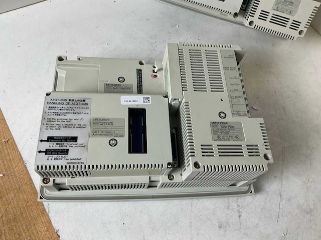Mitsubishi melsec/a870got display (2x) - afbeelding 5 van  5