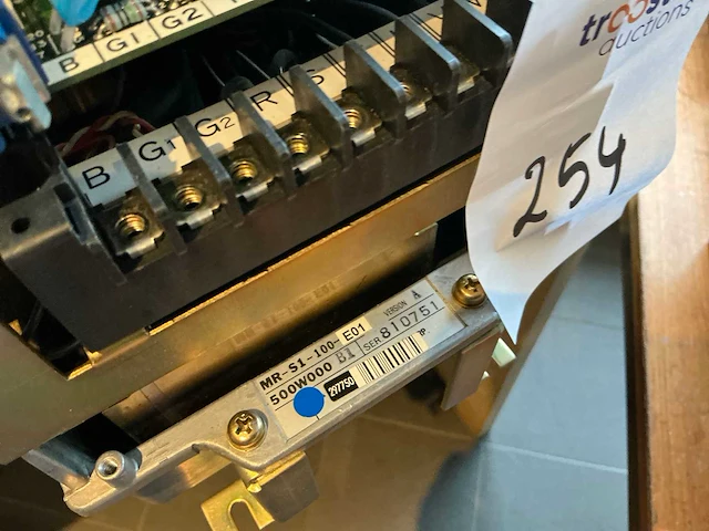 Mitsubishi mr-s1-100-e01 servo drive - afbeelding 6 van  6