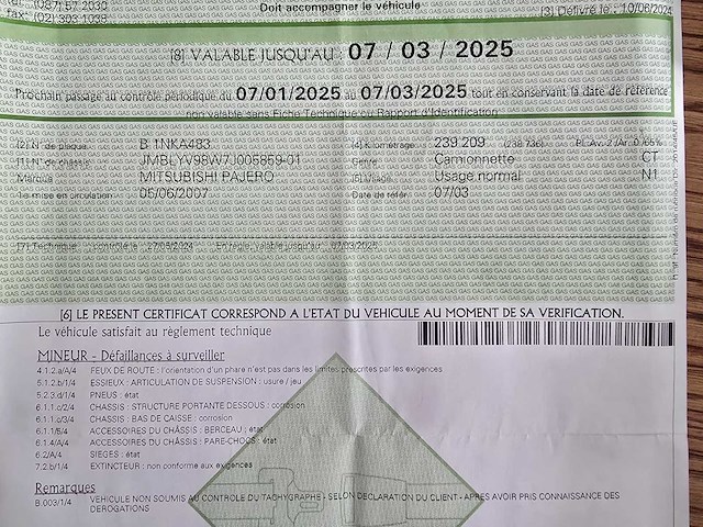 Mitsubishi pajero long car - afbeelding 14 van  22