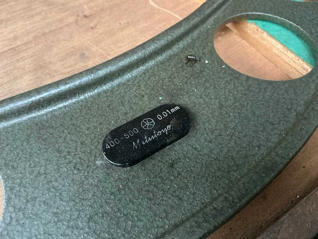 Mitutoyo 400-500 buitenschroefmaat - afbeelding 2 van  5