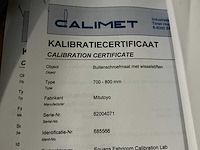 Mitutoyo buitenmaat micrometer - afbeelding 7 van  9