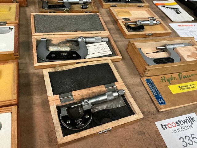 Mitutoyo en renishaw partij precisie micrometers - afbeelding 13 van  15