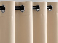 Miulee 2 gordijnen met ogen - afbeelding 3 van  3