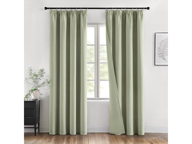 Miulee extra brede verduisteringsgordijnen - afbeelding 1 van  1