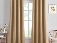Miulee verduisterende gordijnen (140 x 320 cm) - afbeelding 1 van  2