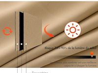 Miulee verduisterende gordijnen (140 x 320 cm) - afbeelding 2 van  2