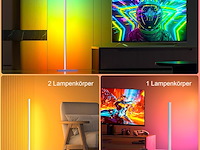 Miwatt led-vloerlamp (2 stuks) - afbeelding 3 van  6