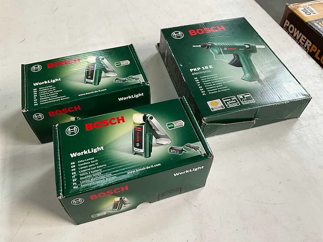 Mix kavel bosch werklampen en lijmpistool - afbeelding 3 van  7