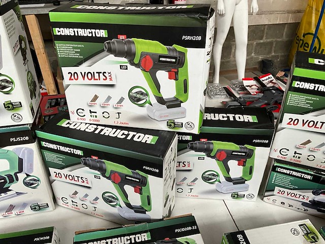 Mix kavel constructor diverse accu gereedschap - afbeelding 2 van  7