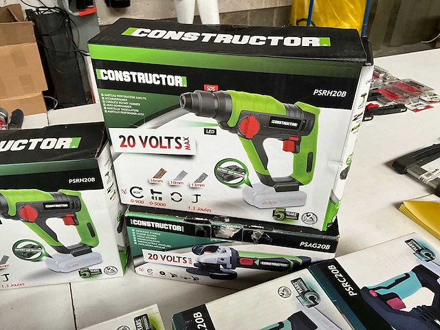 Mix kavel constructor diverse accu gereedschap - afbeelding 3 van  7