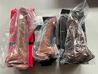 Mix kavel dildo’s met zuignap - afbeelding 1 van  4