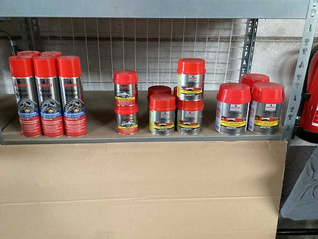 Mix kavel diverse automotive poets- en onderhoudsmiddelen (15x) - afbeelding 1 van  5