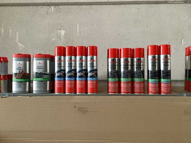 Mix kavel diverse automotive poets- en onderhoudsmiddelen (19x) - afbeelding 1 van  5