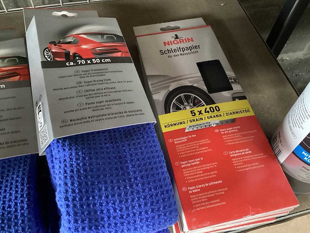 Mix kavel diverse automotive poets- en onderhoudsmiddelen (23x) - afbeelding 5 van  6