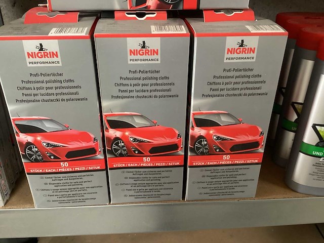 Mix kavel diverse automotive poets- en onderhoudsmiddelen (28x) - afbeelding 2 van  4