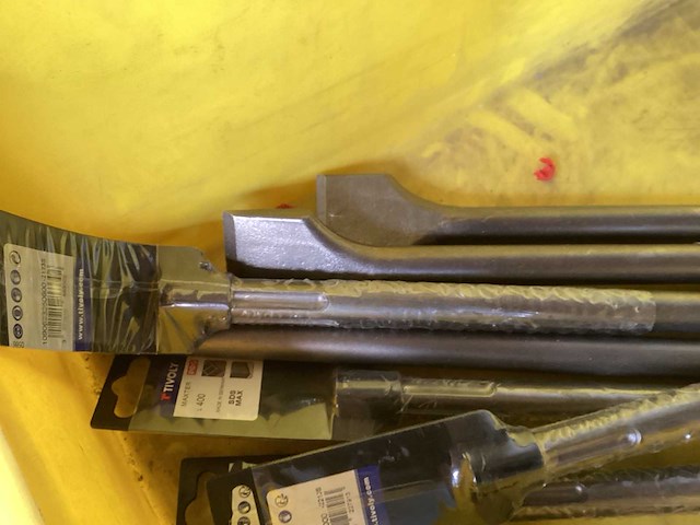 Mix kavel diverse beitels sds max (8x) - afbeelding 5 van  5