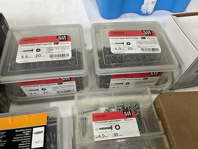 Mix kavel diverse bevestigingsmaterialen - afbeelding 14 van  15