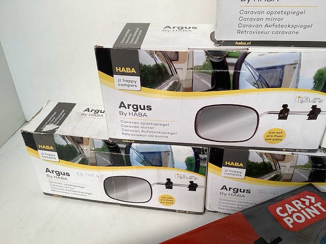 Mix kavel diverse caravanspiegels (7x) - afbeelding 3 van  5