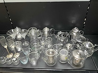 Mix kavel diverse glaswerk van o.a. bredemeijer - afbeelding 1 van  7