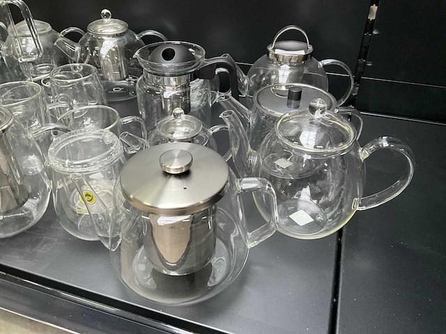 Mix kavel diverse glaswerk van o.a. bredemeijer - afbeelding 2 van  7