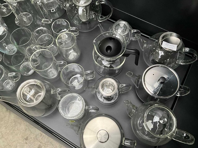 Mix kavel diverse glaswerk van o.a. bredemeijer - afbeelding 6 van  7