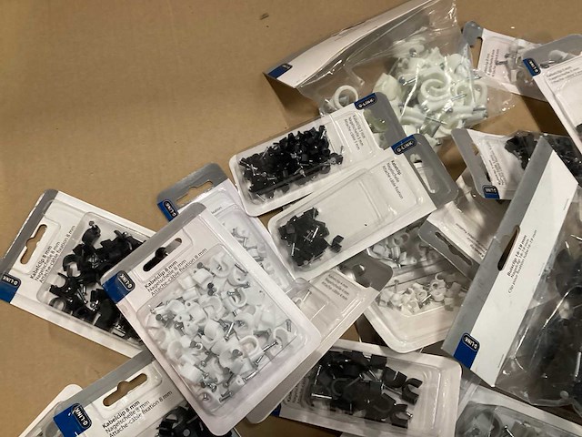 Mix kavel diverse kabelclips - afbeelding 2 van  6