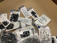 Mix kavel diverse kabelclips - afbeelding 3 van  6