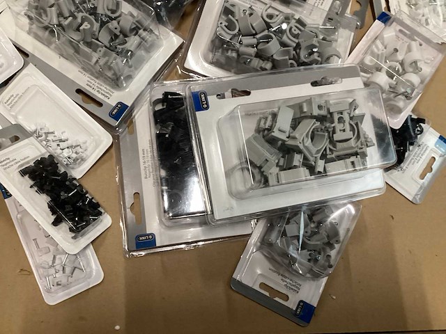 Mix kavel diverse kabelclips - afbeelding 4 van  6