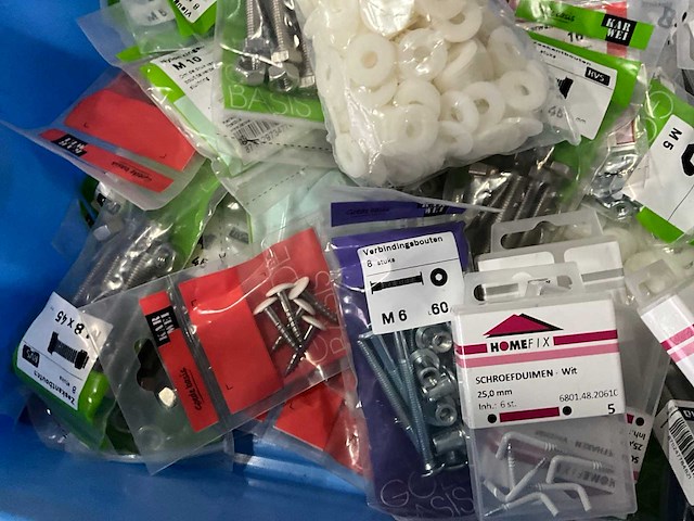 Mix kavel diverse merken bevestigingsmaterialen - afbeelding 2 van  5