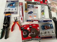 Mix kavel diverse merken handgereedschap en gereedschap accessoires - afbeelding 2 van  9