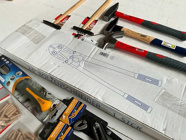 Mix kavel diverse merken handgereedschap en gereedschap accessoires - afbeelding 6 van  9