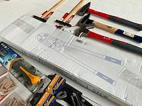Mix kavel diverse merken handgereedschap en gereedschap accessoires - afbeelding 6 van  9
