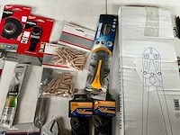 Mix kavel diverse merken handgereedschap en gereedschap accessoires - afbeelding 4 van  9